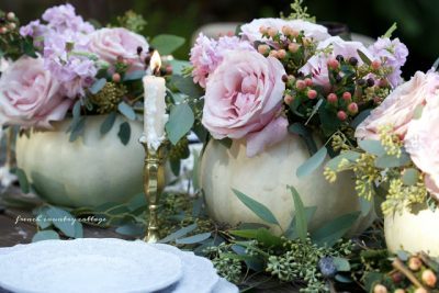 Romantic Tablescape by Courtney