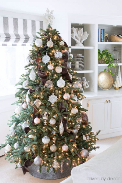 Decorated tree from Driven by Decor