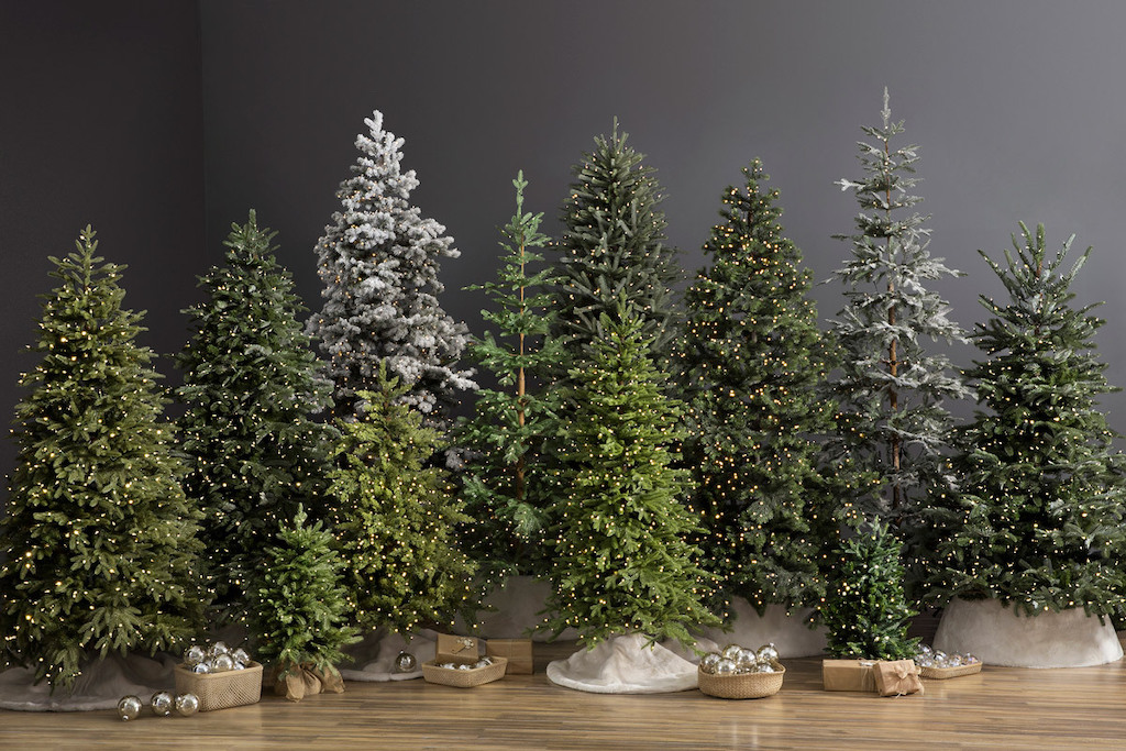 Different types of Christmas Trees from Balsam Hill